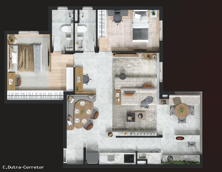 Apartamento, 3 quartos, 81 m² - Foto 24